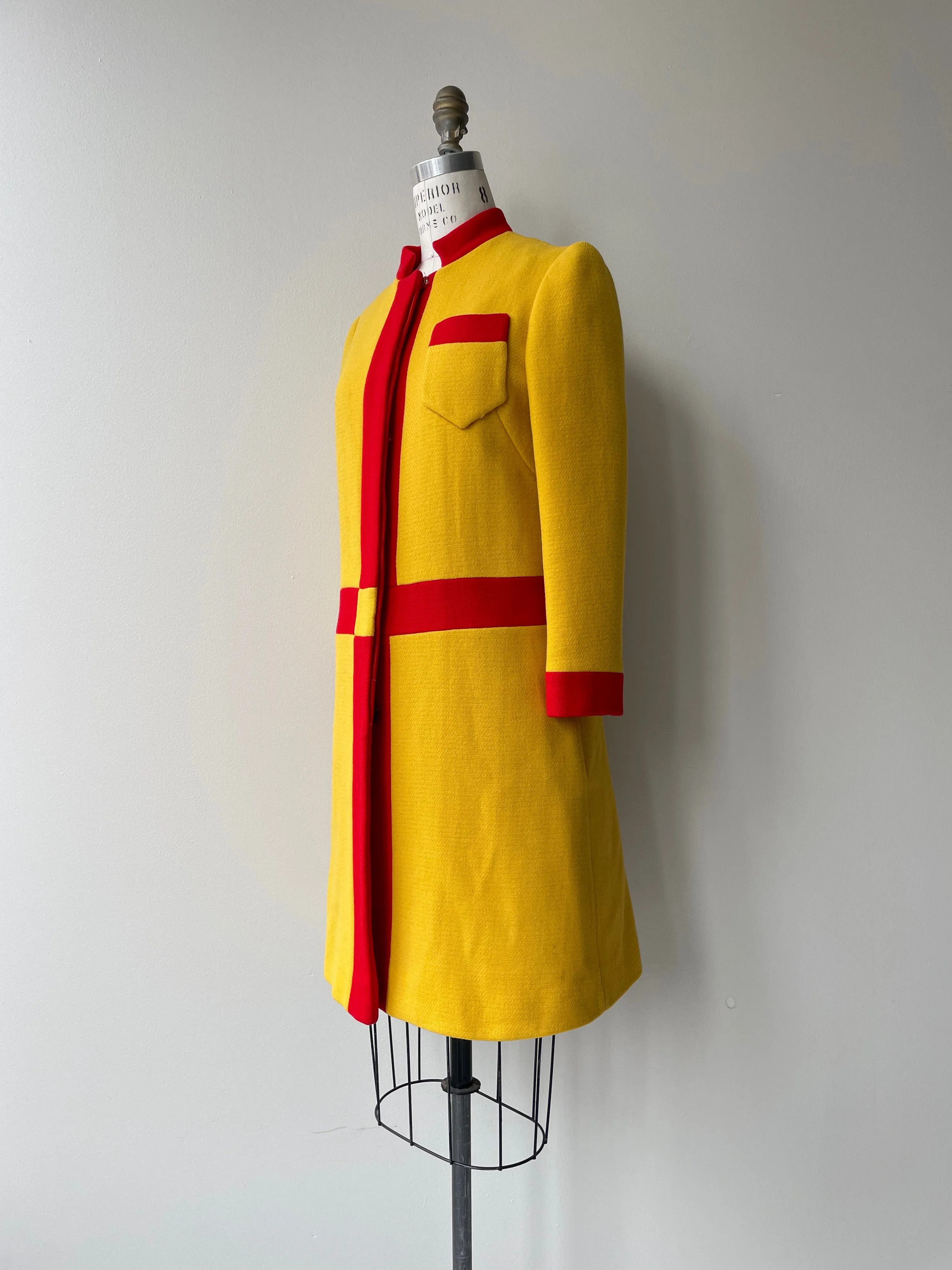 1960s Fourway Wool Coat