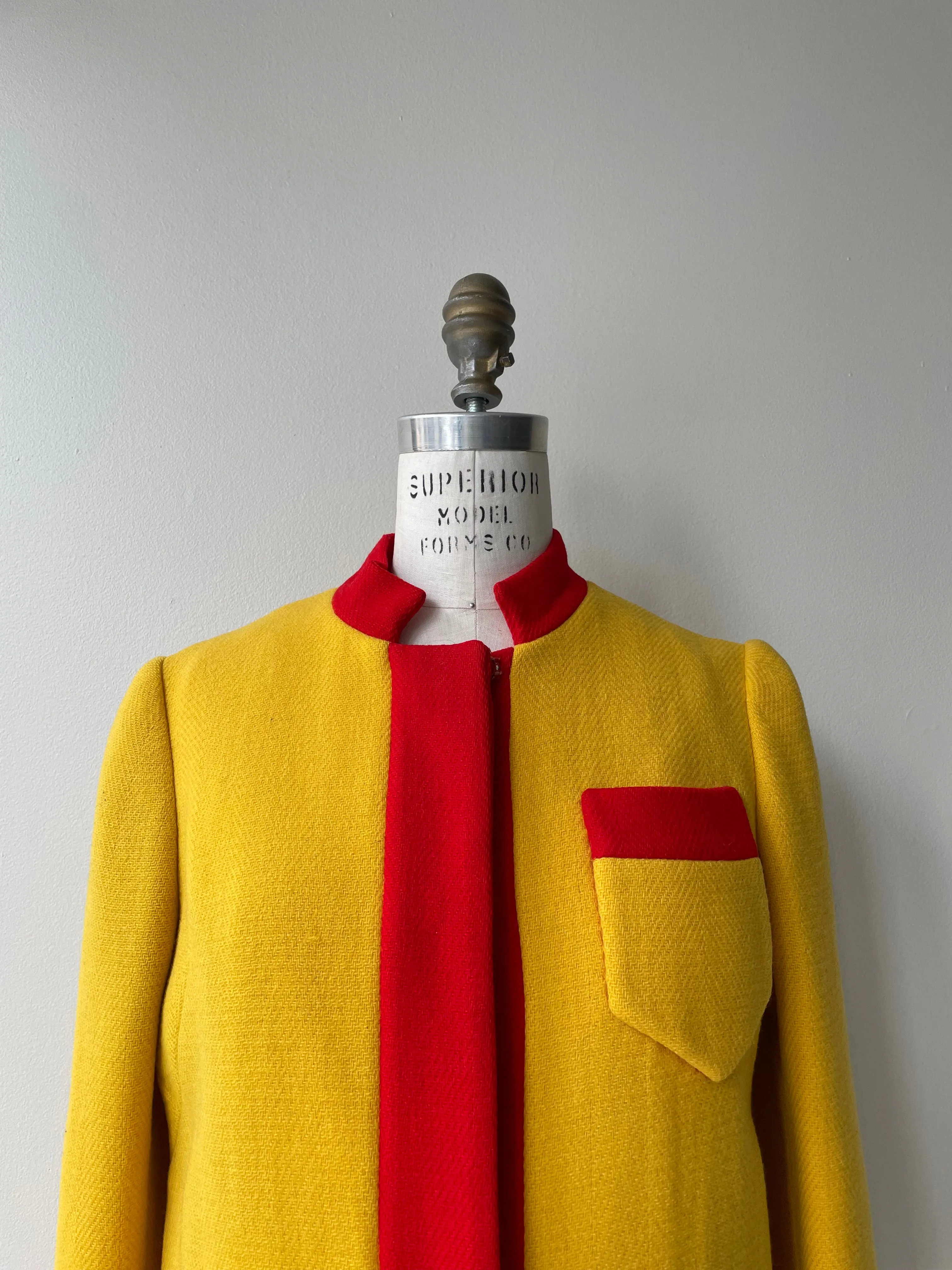 1960s Fourway Wool Coat