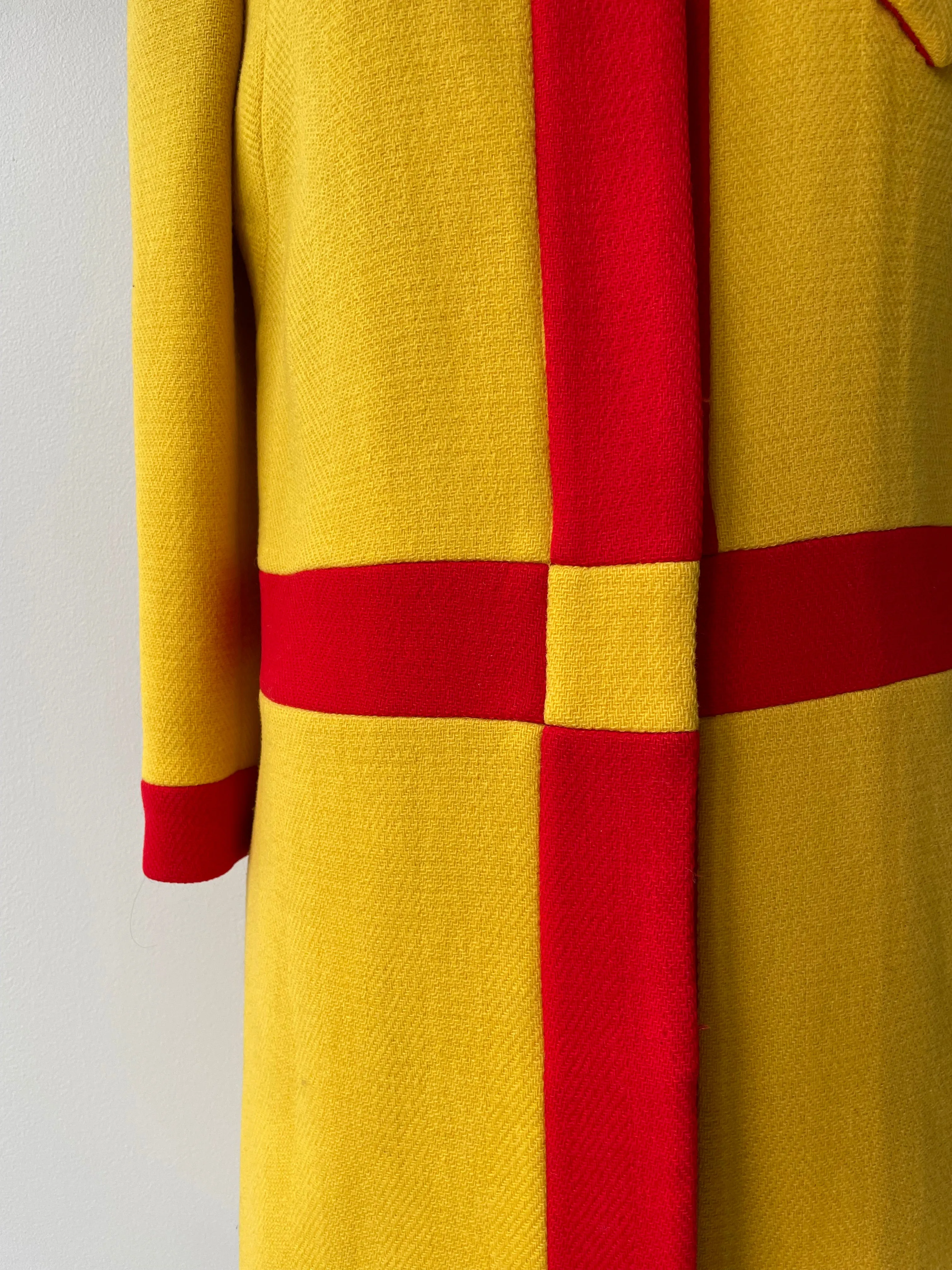 1960s Fourway Wool Coat