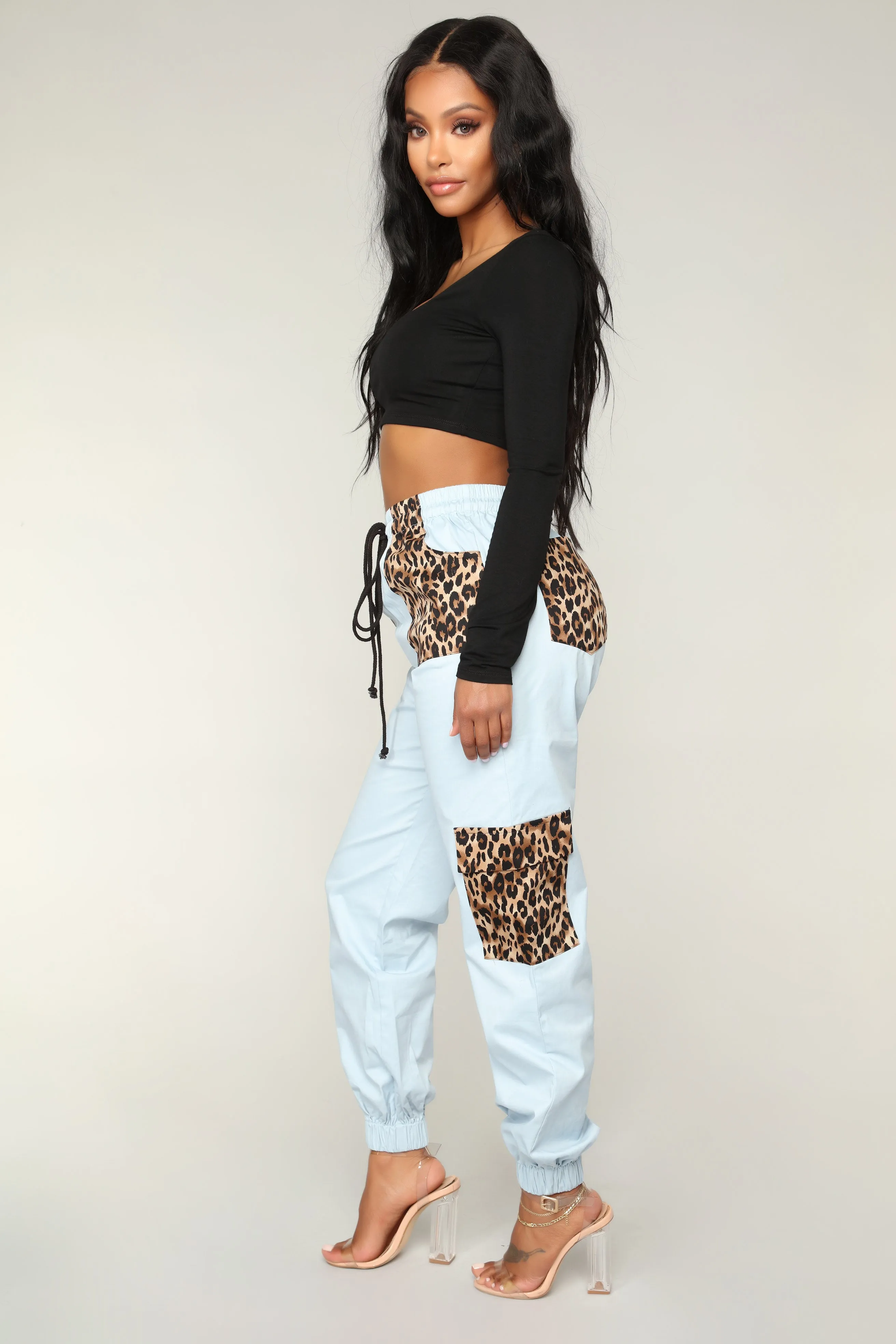 Animal Style Joggers - Blue