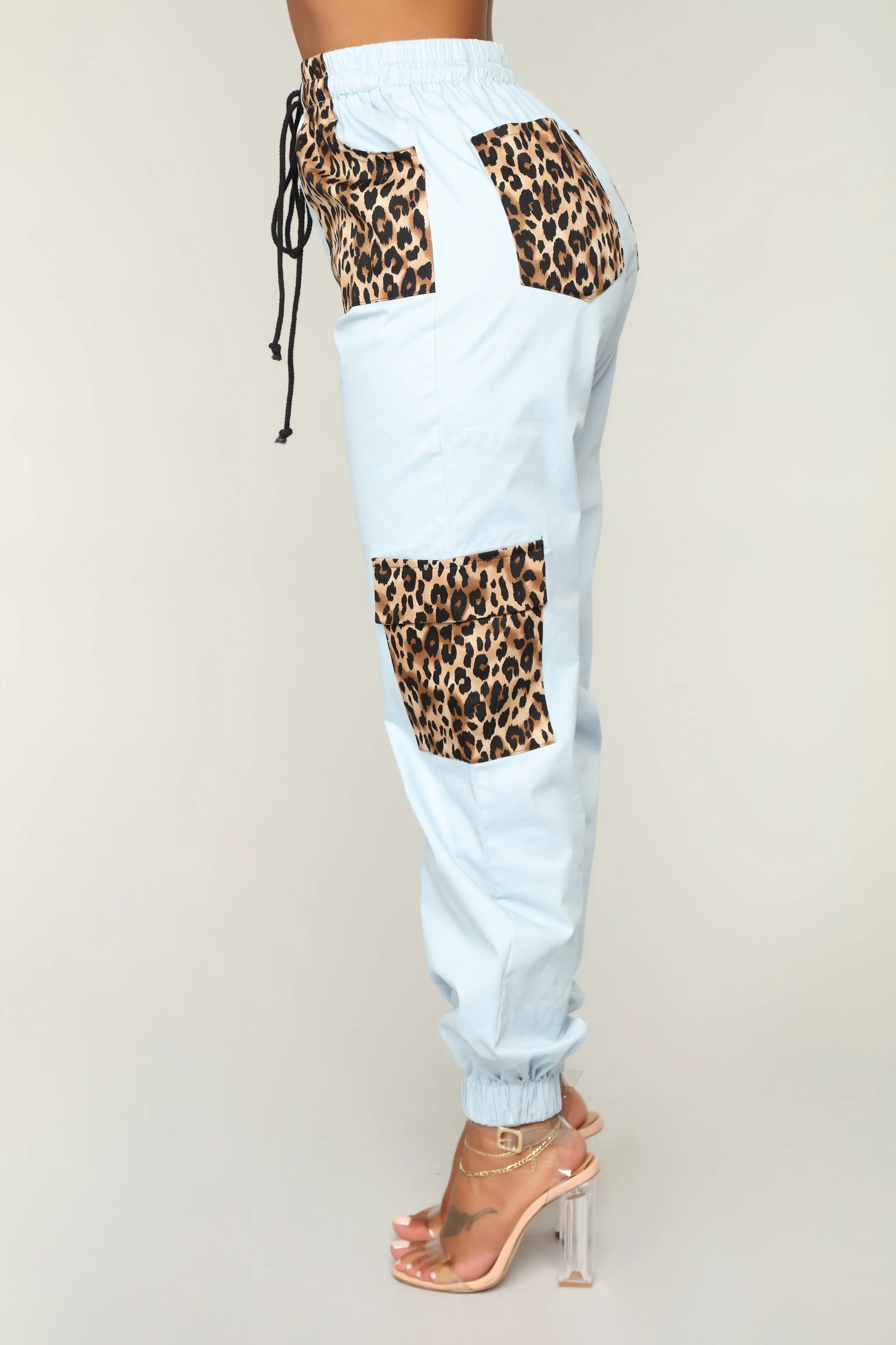 Animal Style Joggers - Blue