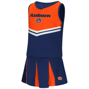 Auburn Pom Pom Toddler Cheerleader Outfit