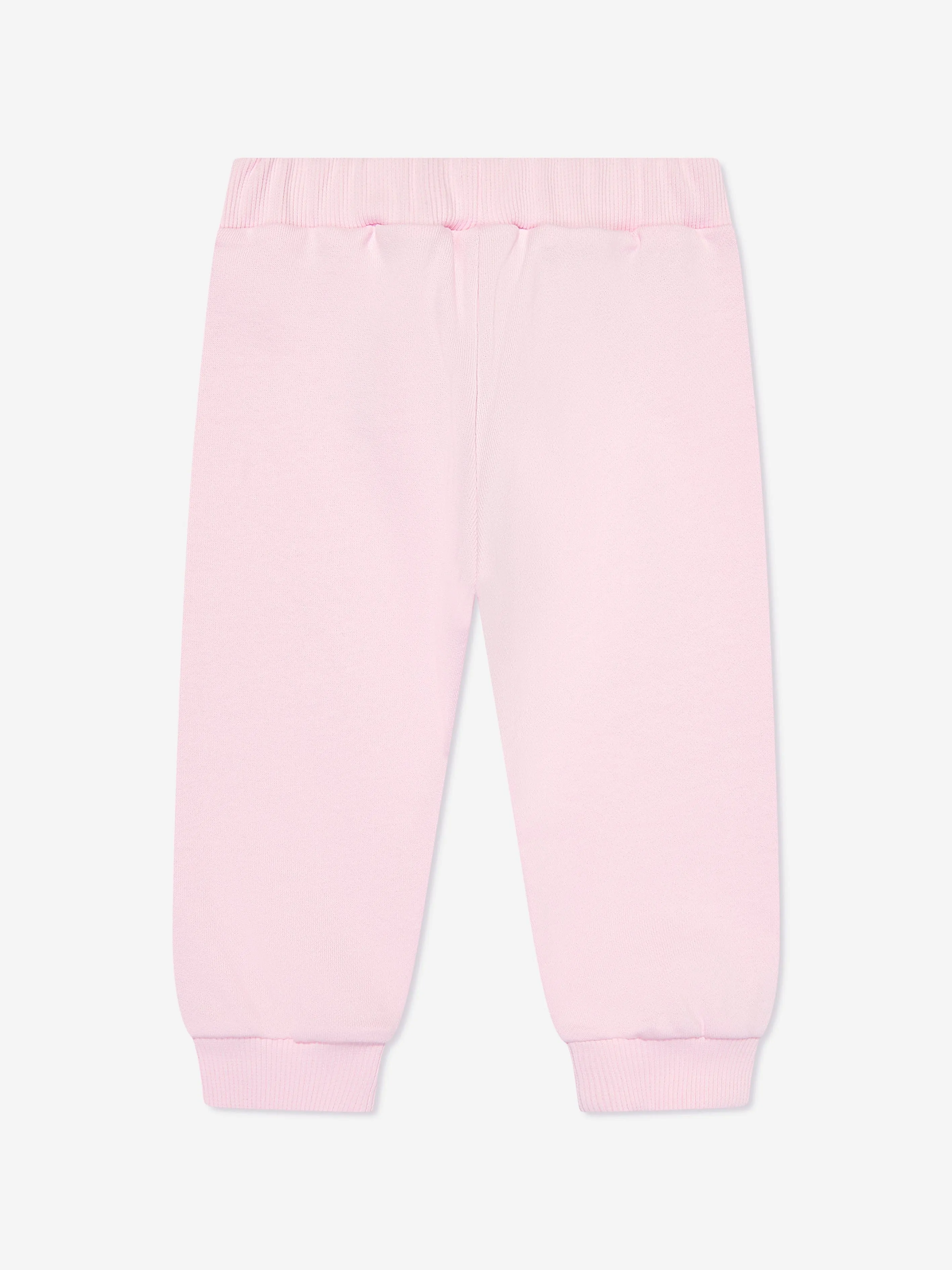 Balmain Baby Girls Logo Joggers in Pink