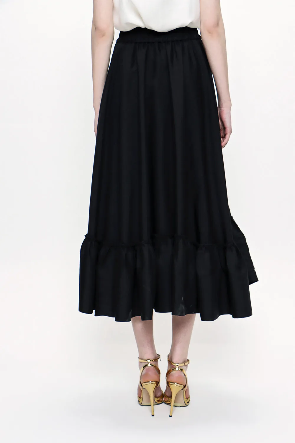 Black Pleated skirt 81184