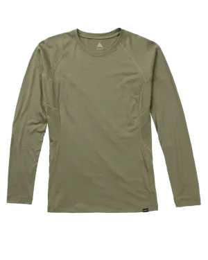 Burton Women's Phayse Merino Base Layer Crewneck - Forest Moss