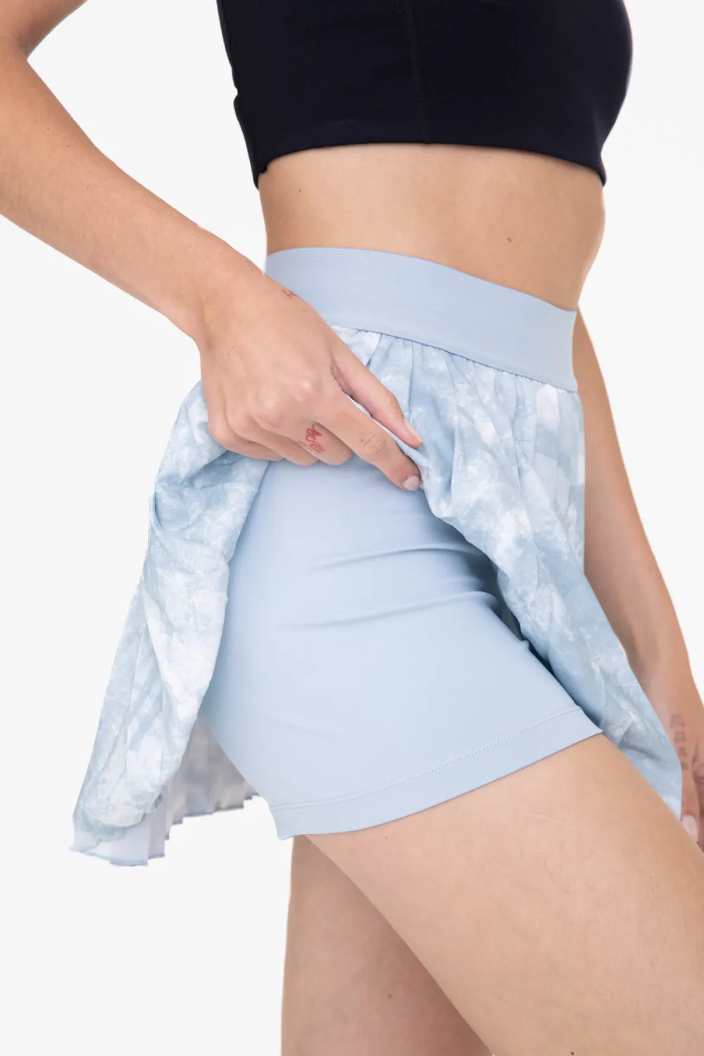 Candy Clouds Pleated Skort