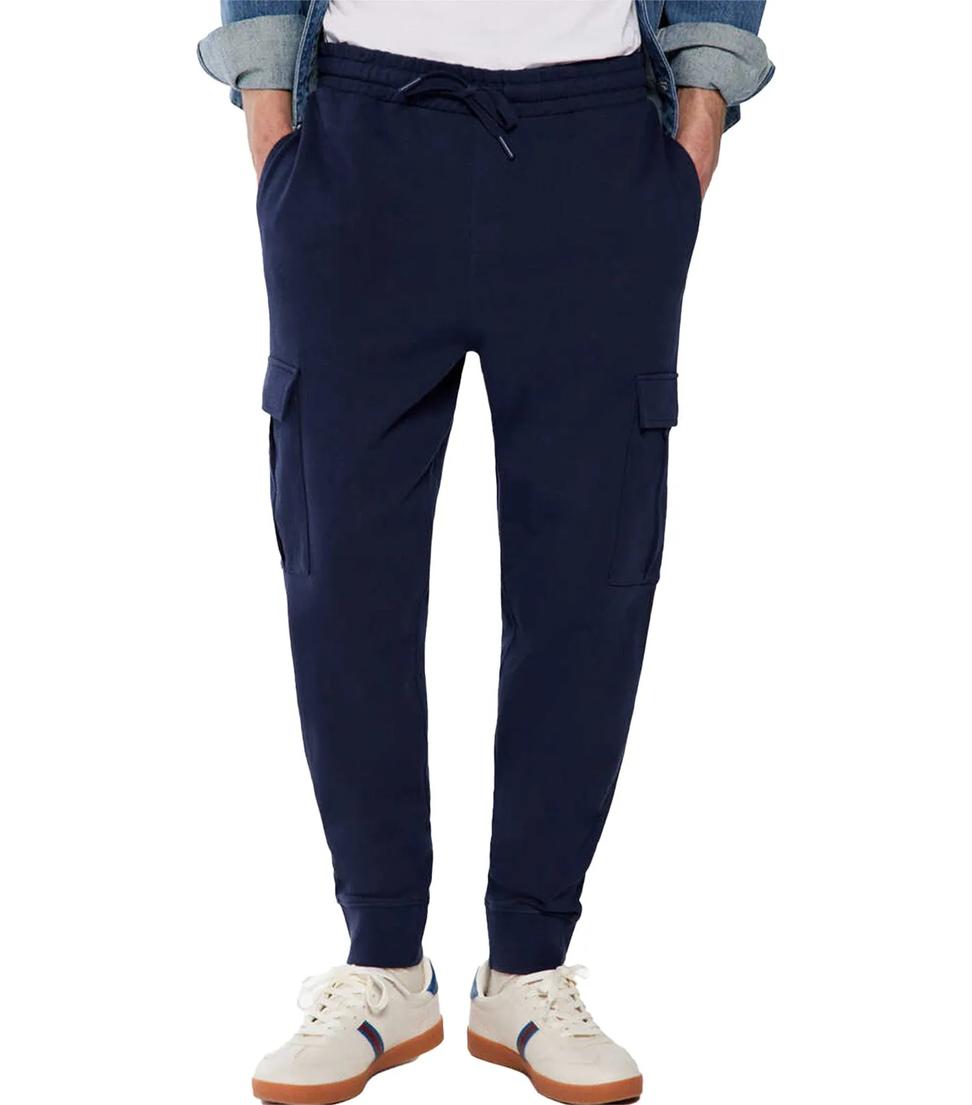 Cargo Joggers Dark Blue