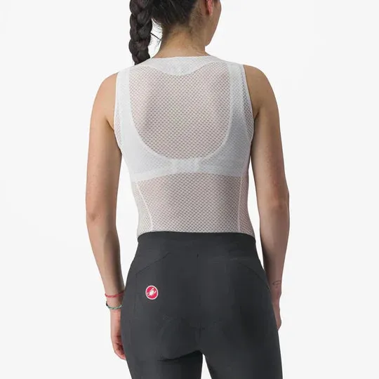 Castelli Women's Pro Issue 2 Sleeveless Baselayer - White - Small