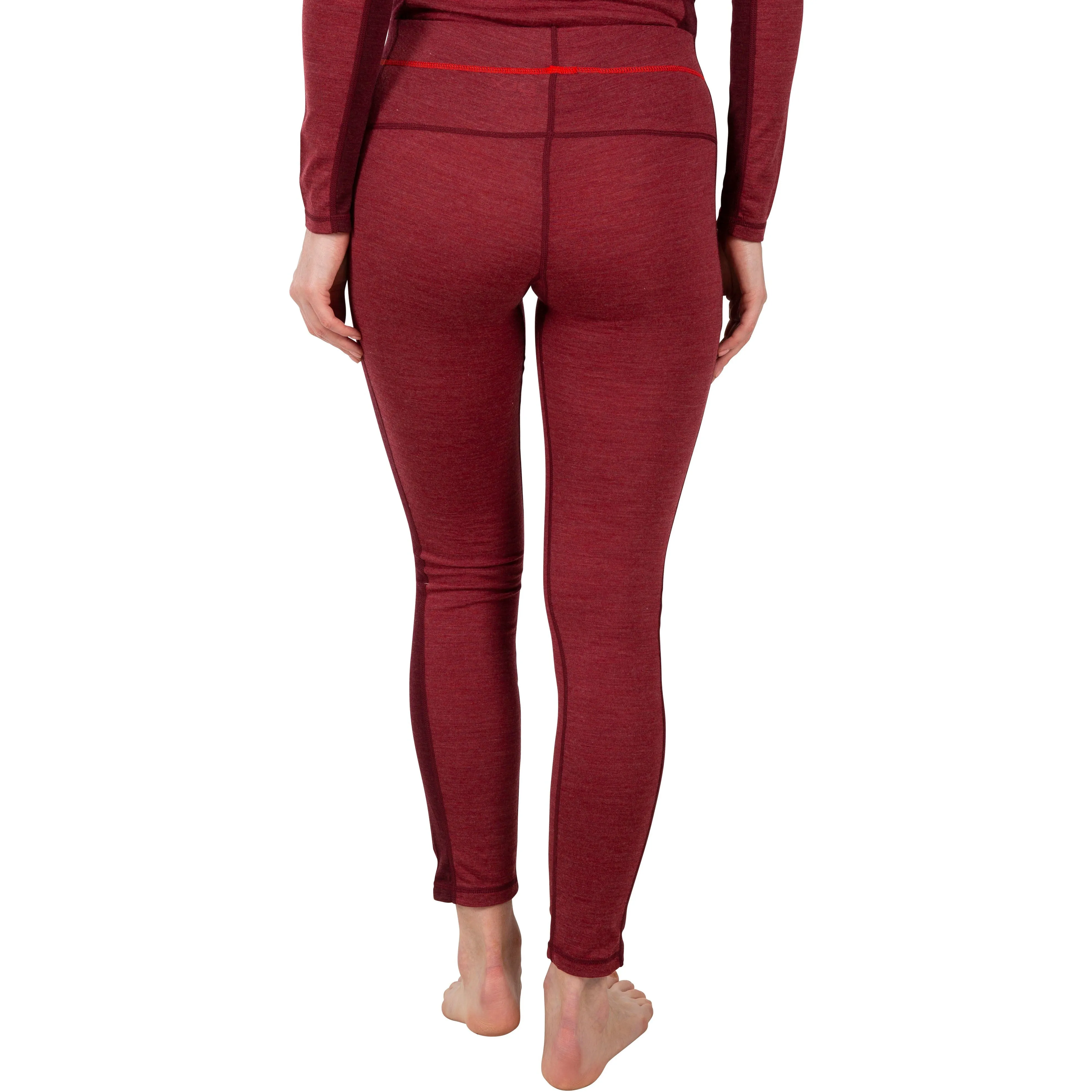 Cora Women's Base Layer Pants in Hibiscus Marl