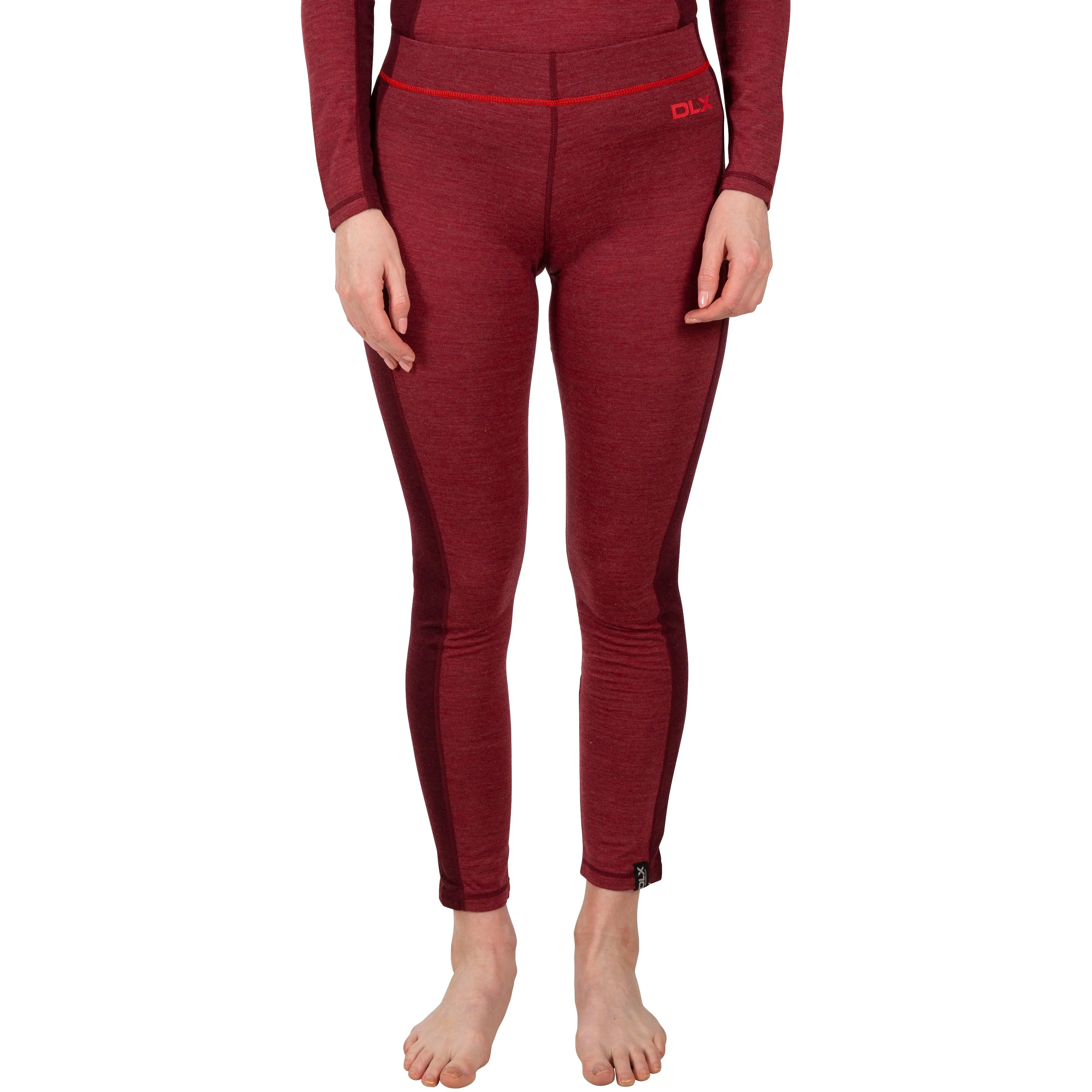 Cora Women's Base Layer Pants in Hibiscus Marl