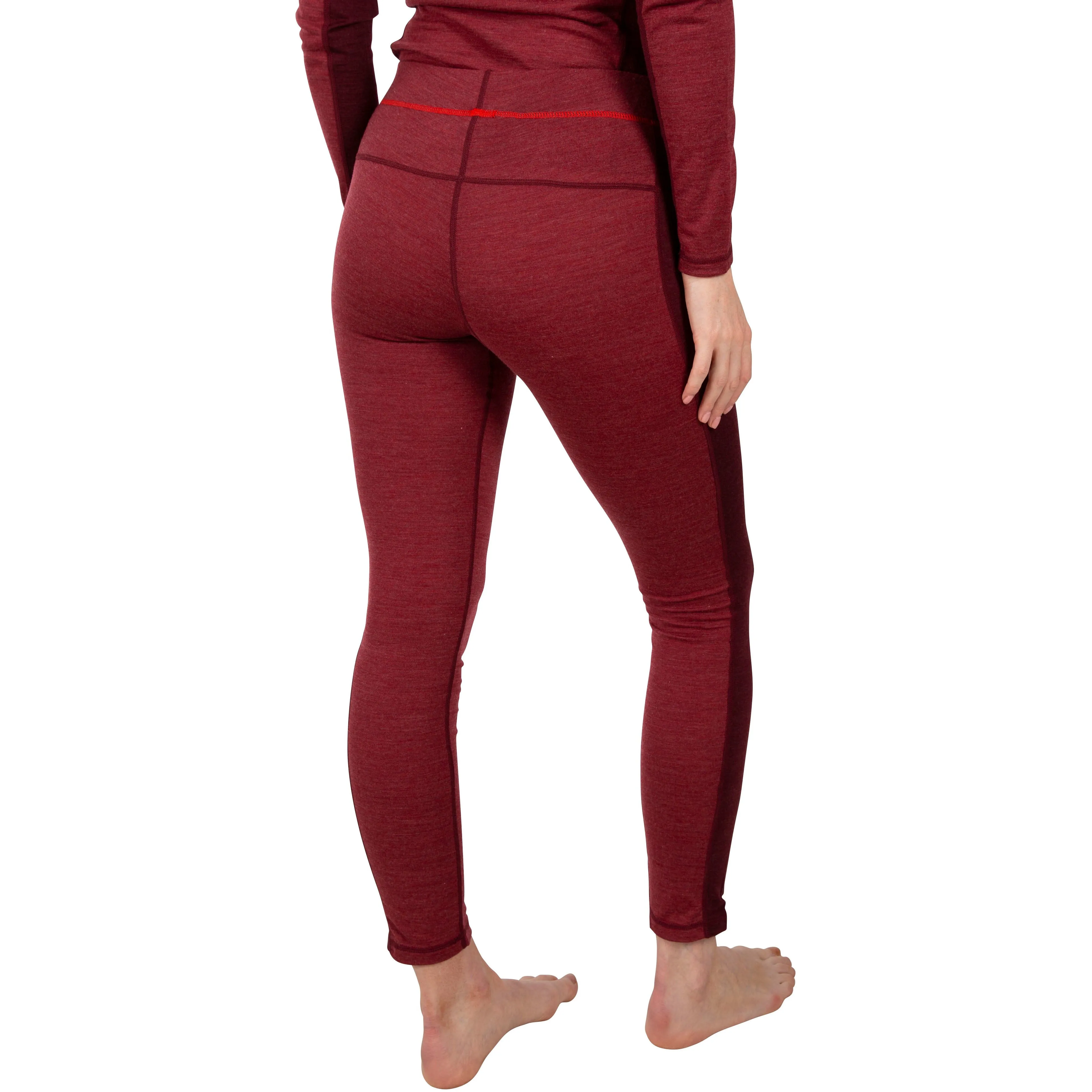 Cora Women's Base Layer Pants in Hibiscus Marl