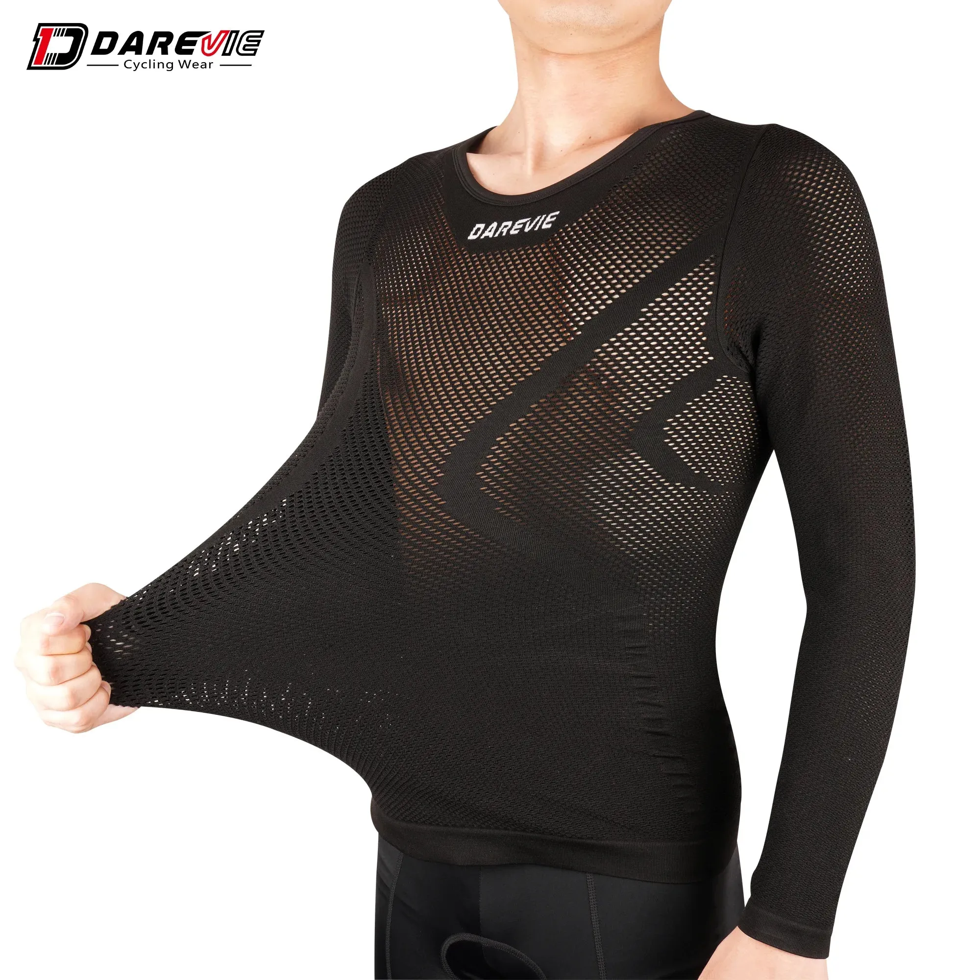 DAREVIE Cycling First Layer Man Compression Seamless Bicycle GYM Cycling Inner Man Sports First Layer Undershirt Cycling Women