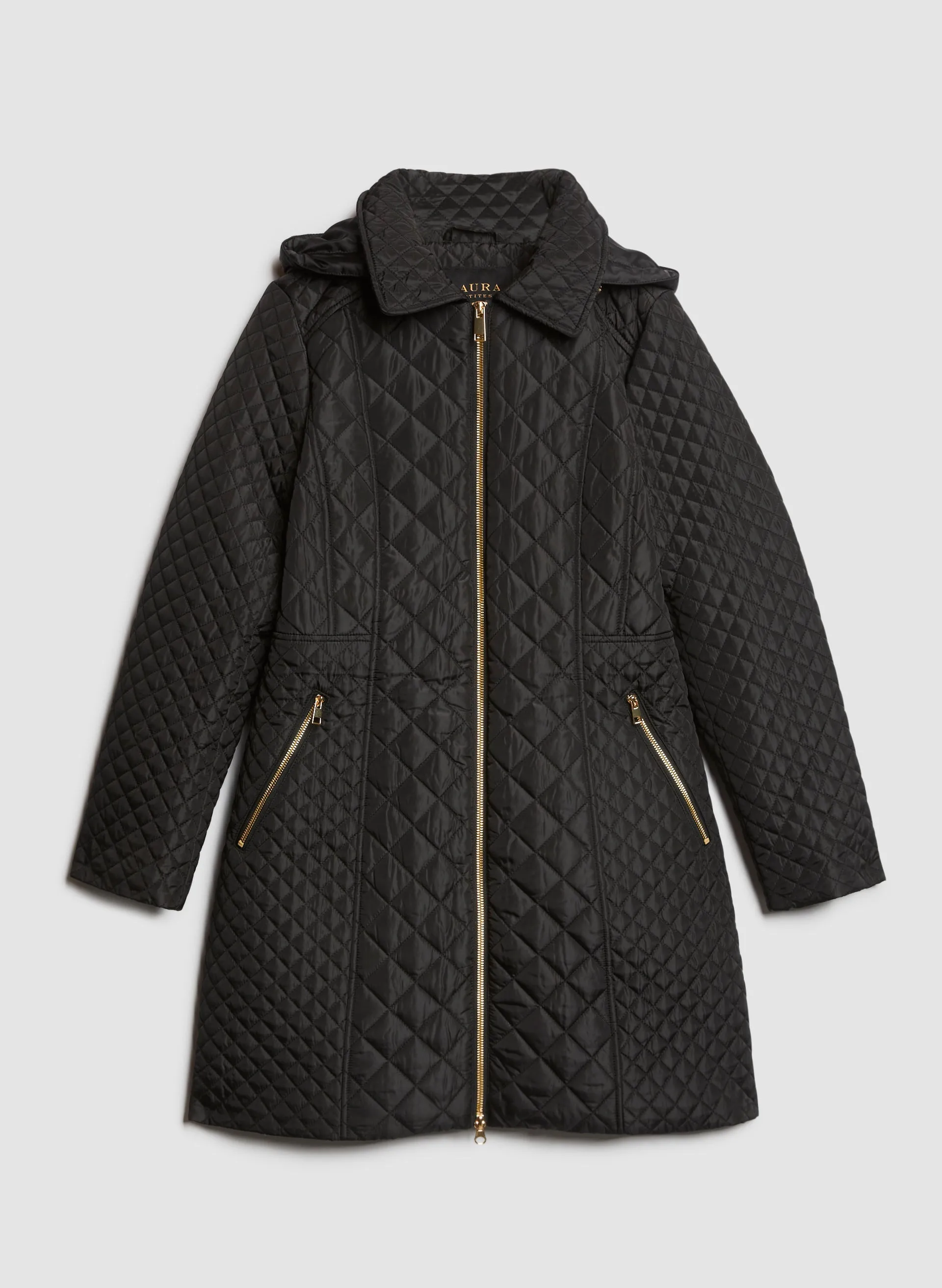 Diamond Quilted Coat