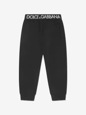 Dolce & Gabbana Kids Logo Waistband Joggers