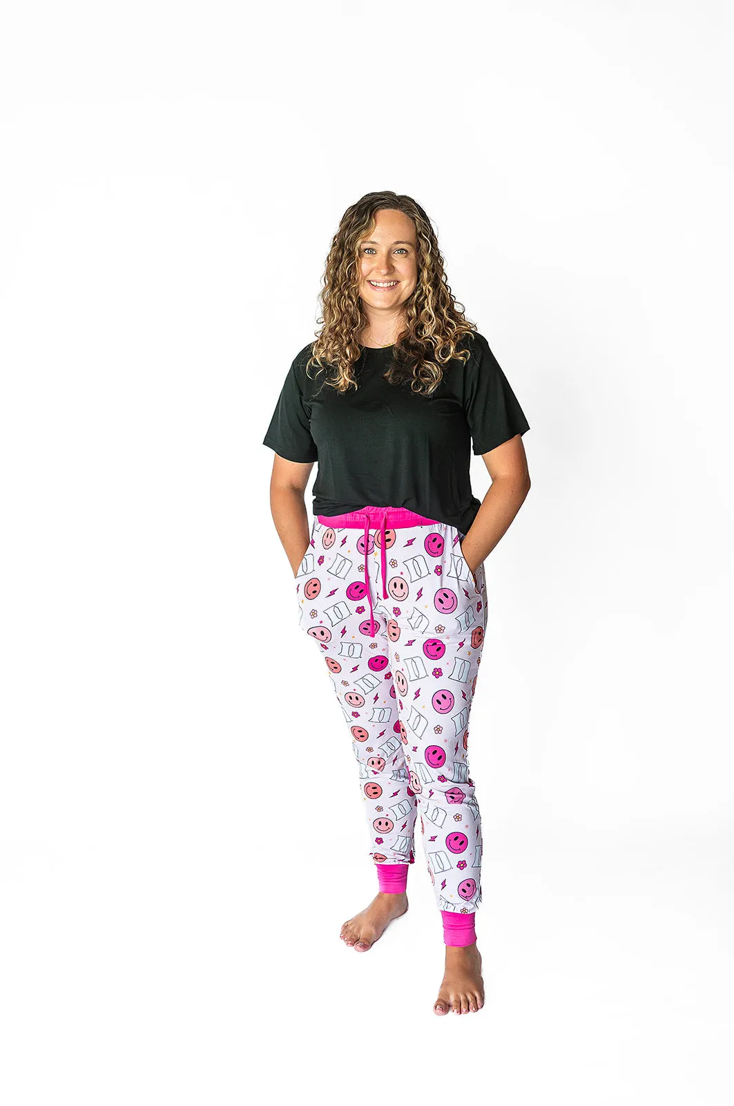 Duke University® Pink Smiley Women's Joggers