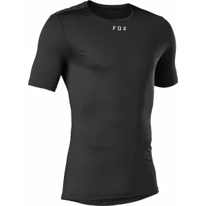 Fox TecBase Short Sleeve Mens Cycling Base Layer - Black