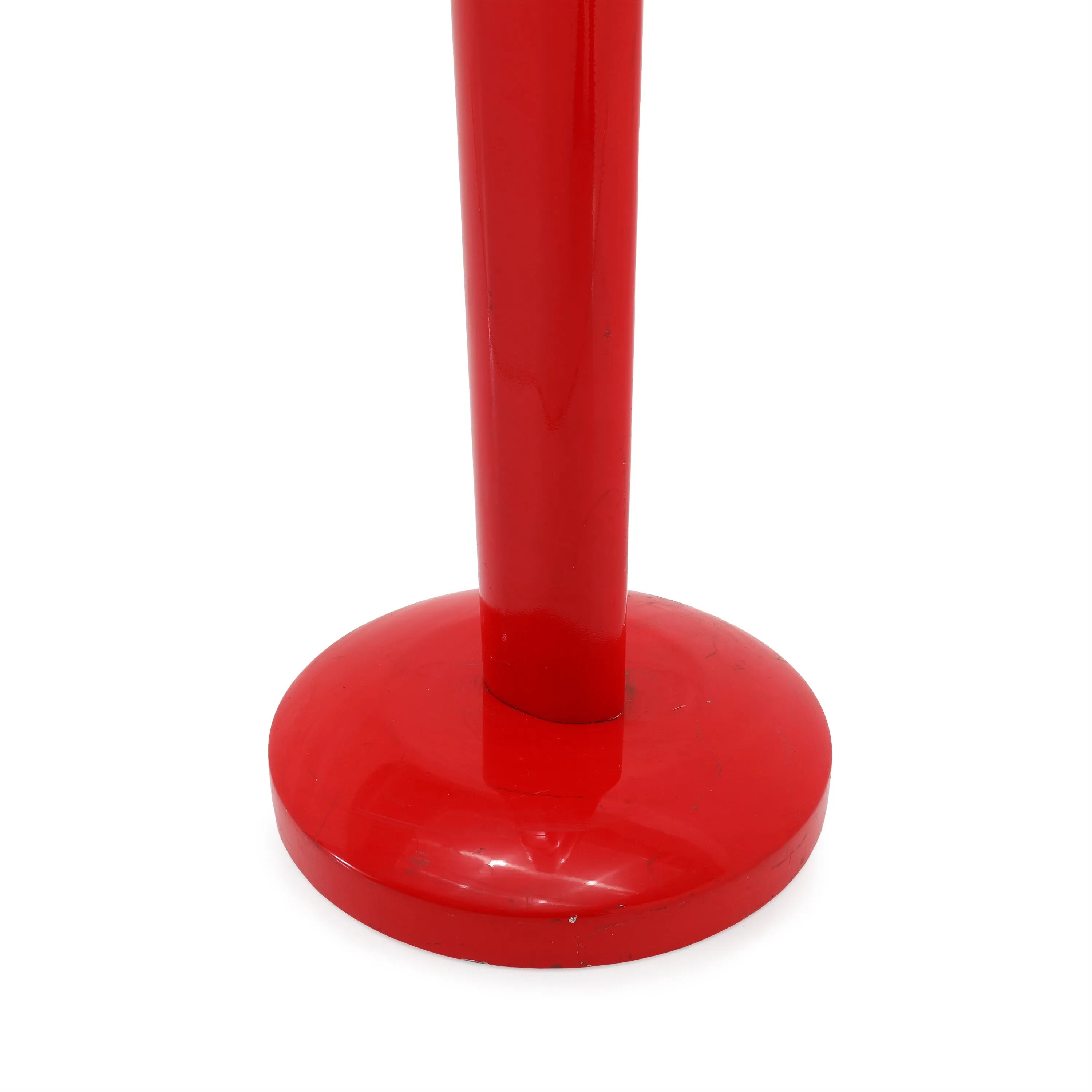 Glossy Modern Red Coat Rack