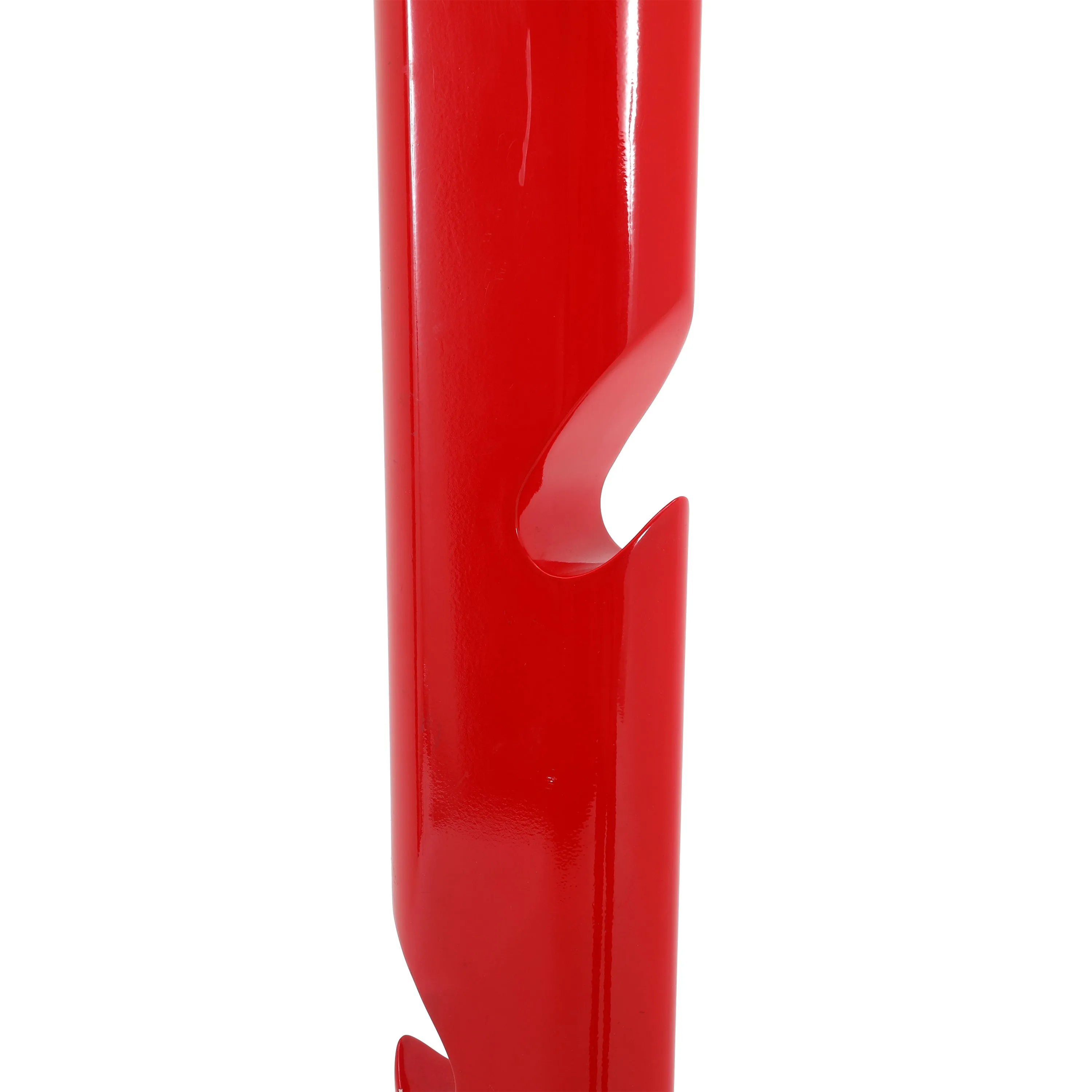 Glossy Modern Red Coat Rack