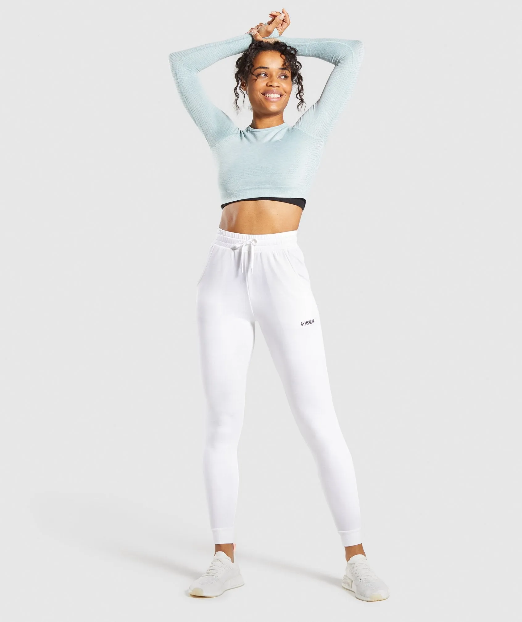 Gymshark Pippa Training Joggers - White