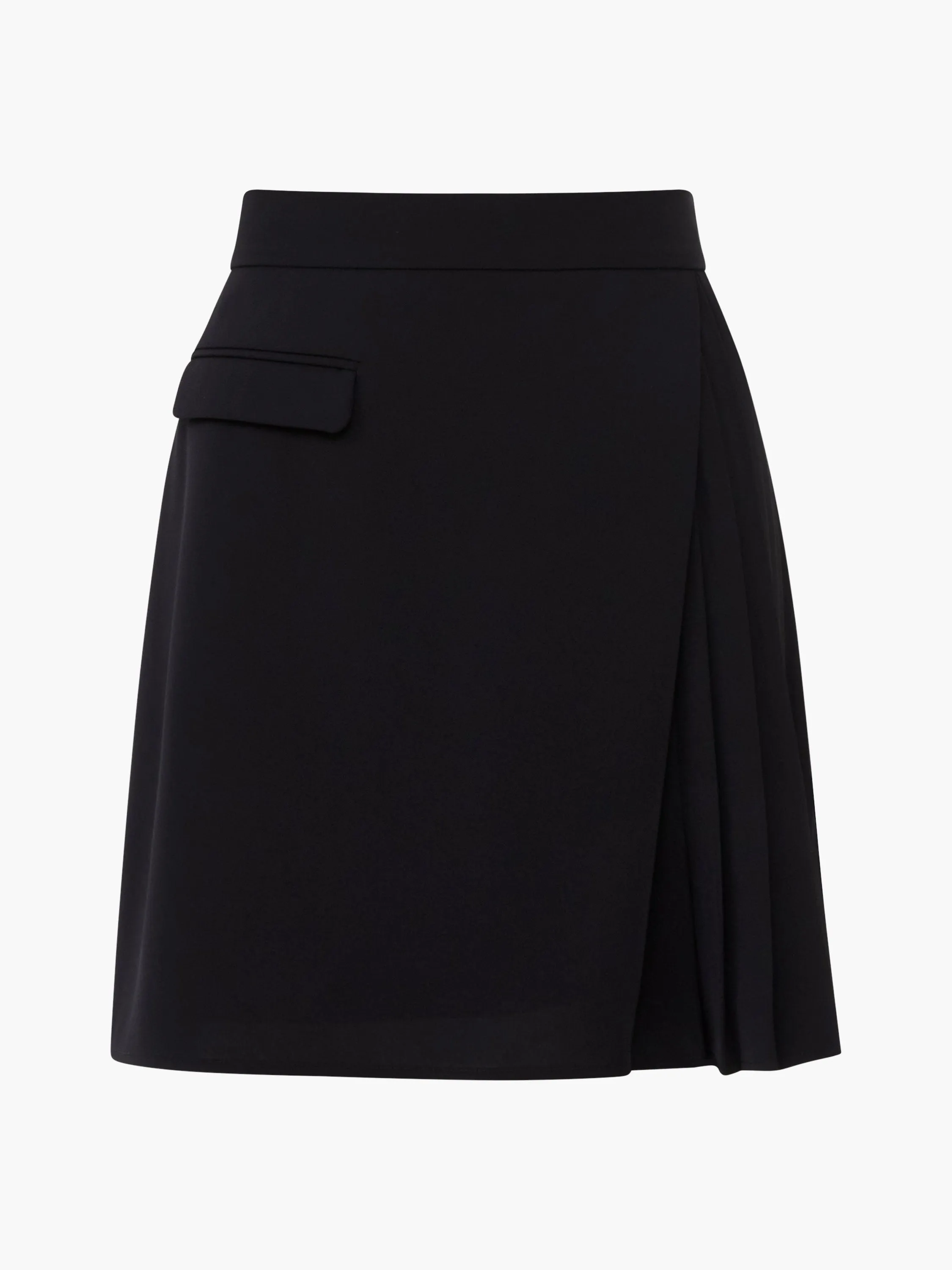 Harrie Suiting Pleated Mini Skirt