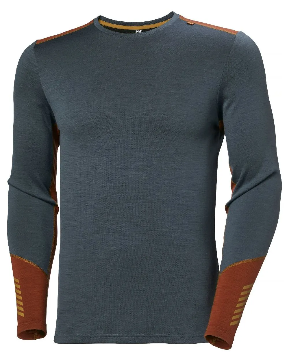 Helly Hansen Mens Lifa Merino Midweight Crew Base Layer