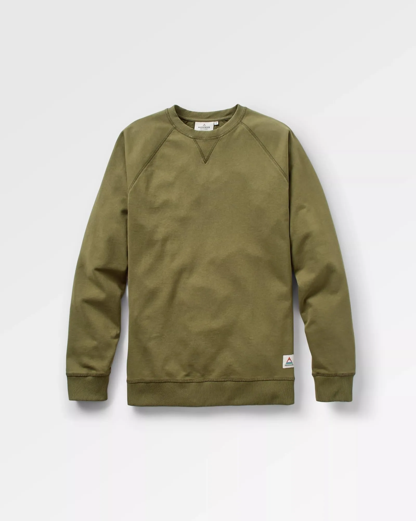 Heritage Recycled Cotton Sweatshirt - Khaki