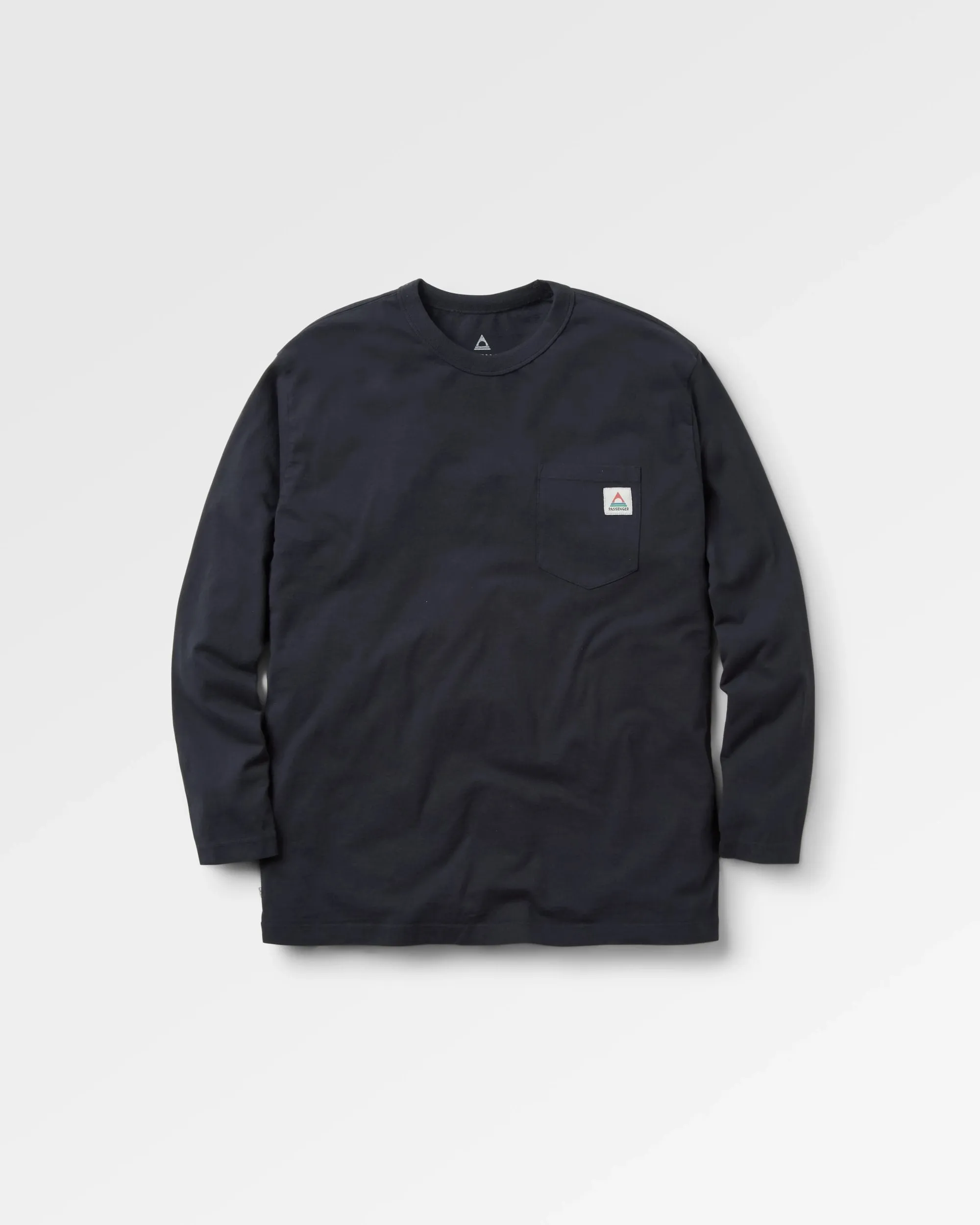 Heritage Recycled Relaxed Fit LS T-Shirt - Black