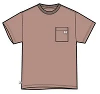 Heritage Recycled Relaxed Fit T-Shirt - Peach