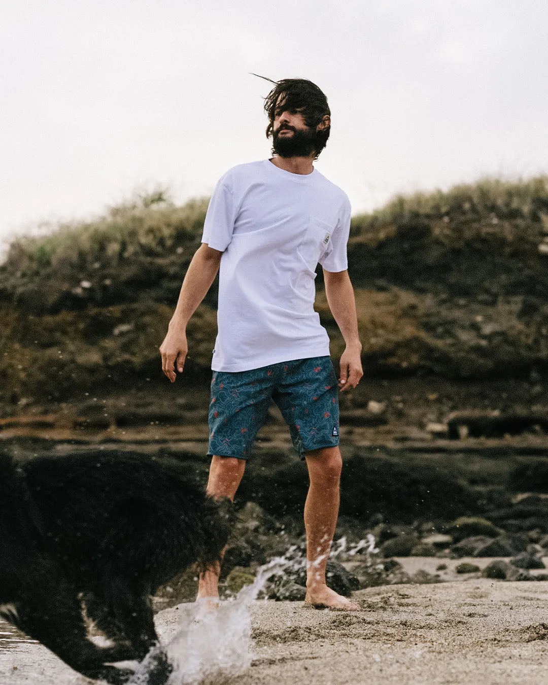 Heritage Recycled Relaxed Fit T-Shirt - White