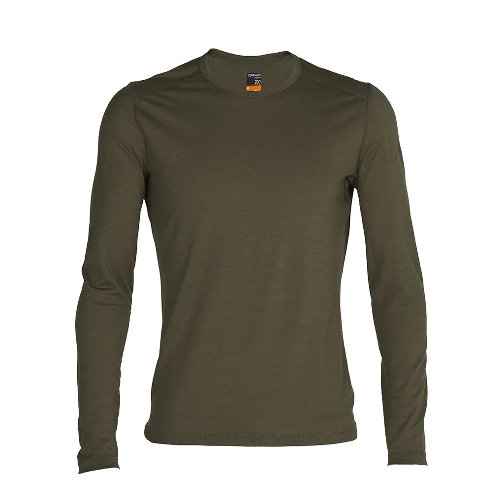 Icebreaker Men's 200 Oasis Long Sleeve Crewe