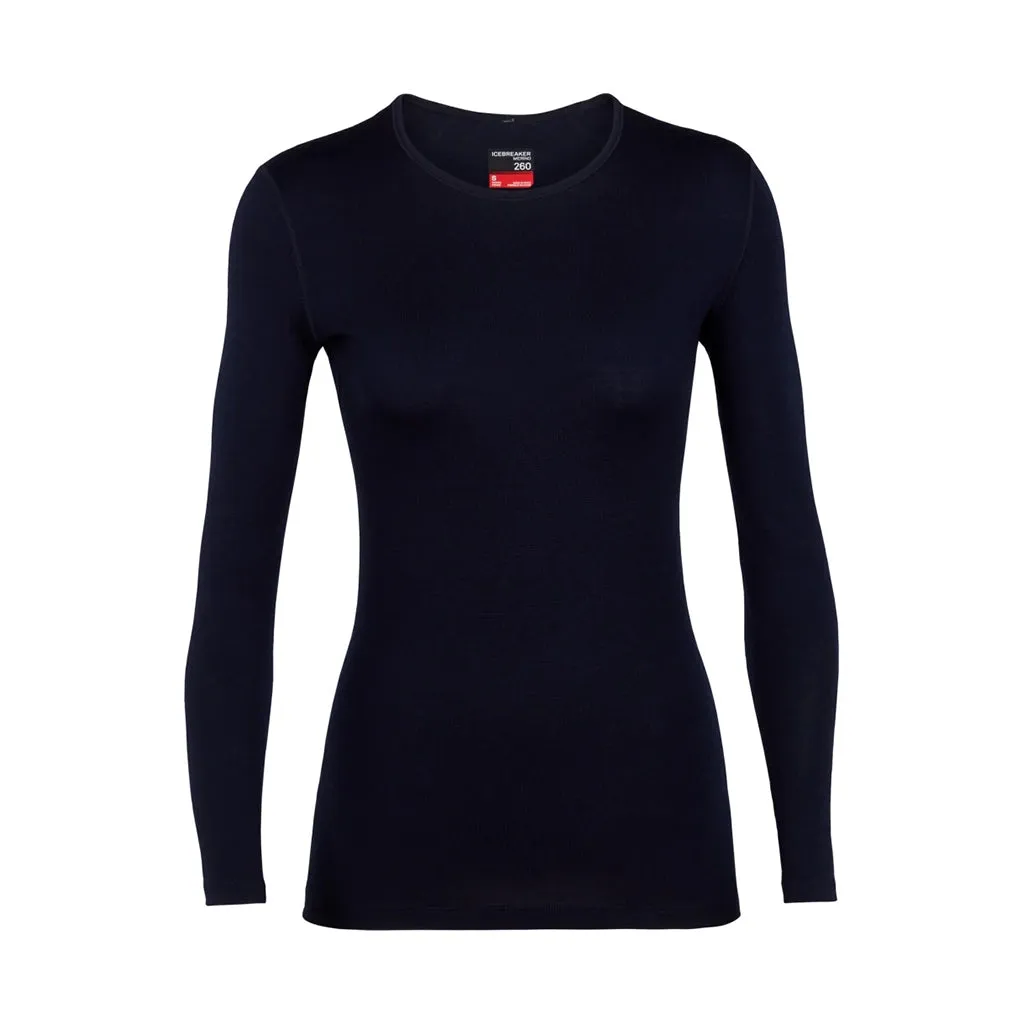 Icebreaker Women's 260 Tech Long Sleeve Crewe