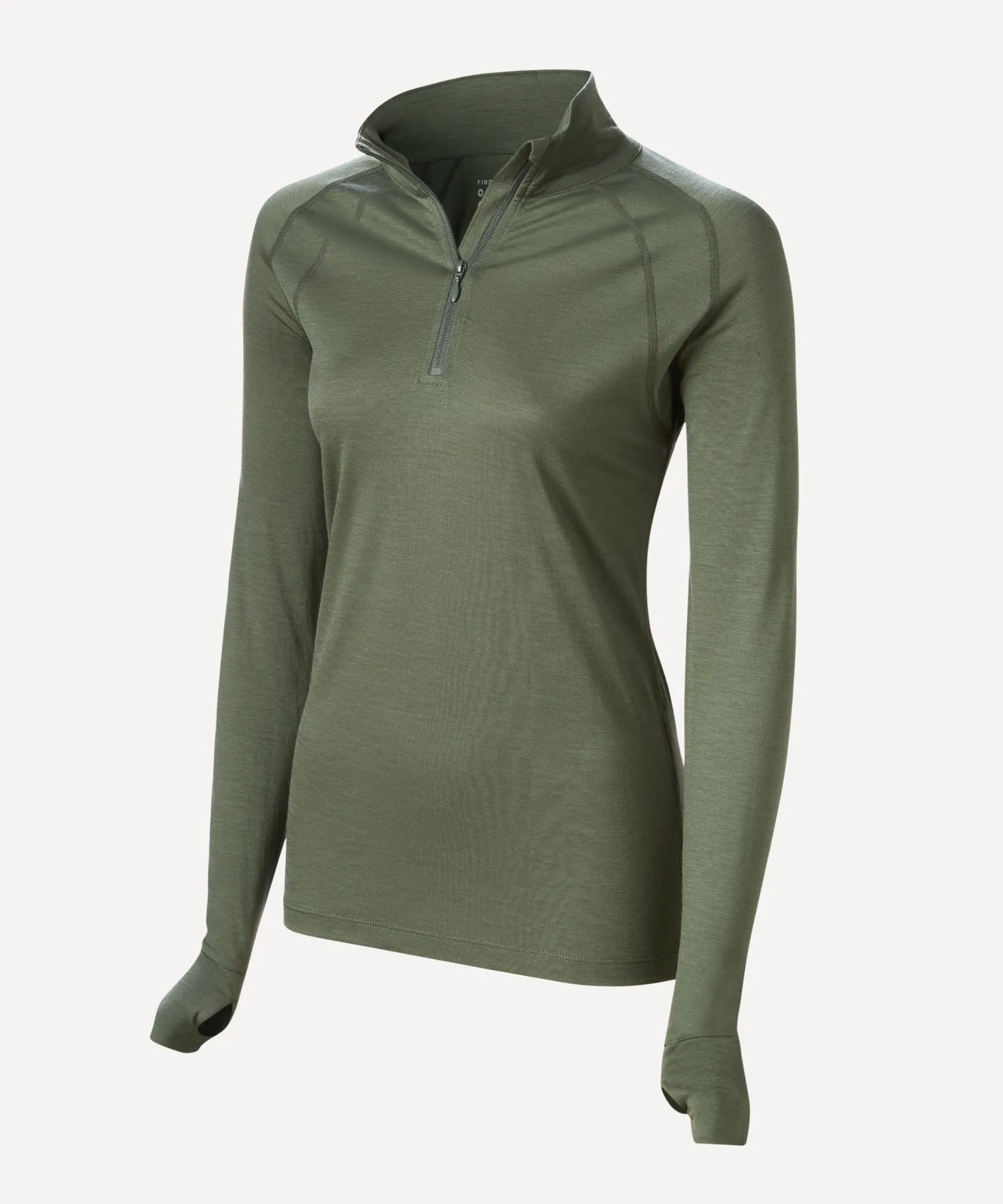 Iona Merino-Lite Zip Neck Top