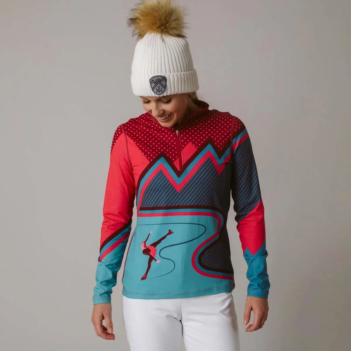 krimson klover  | Zip Turtleneck Base Layer | Women's