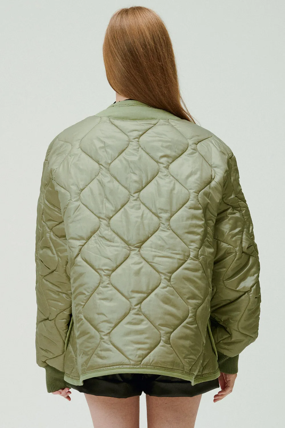 Laura Boyfriend Quilted Coat