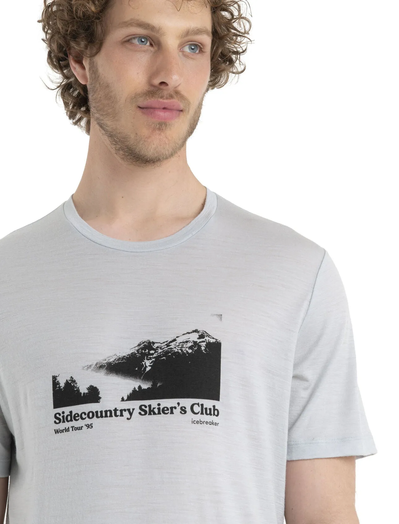 Mens Merino 150 Tech Lite II Short Sleeve Tee Sidecountry Skiers Club