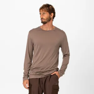 Mens Merino LS Base Layer Tawny