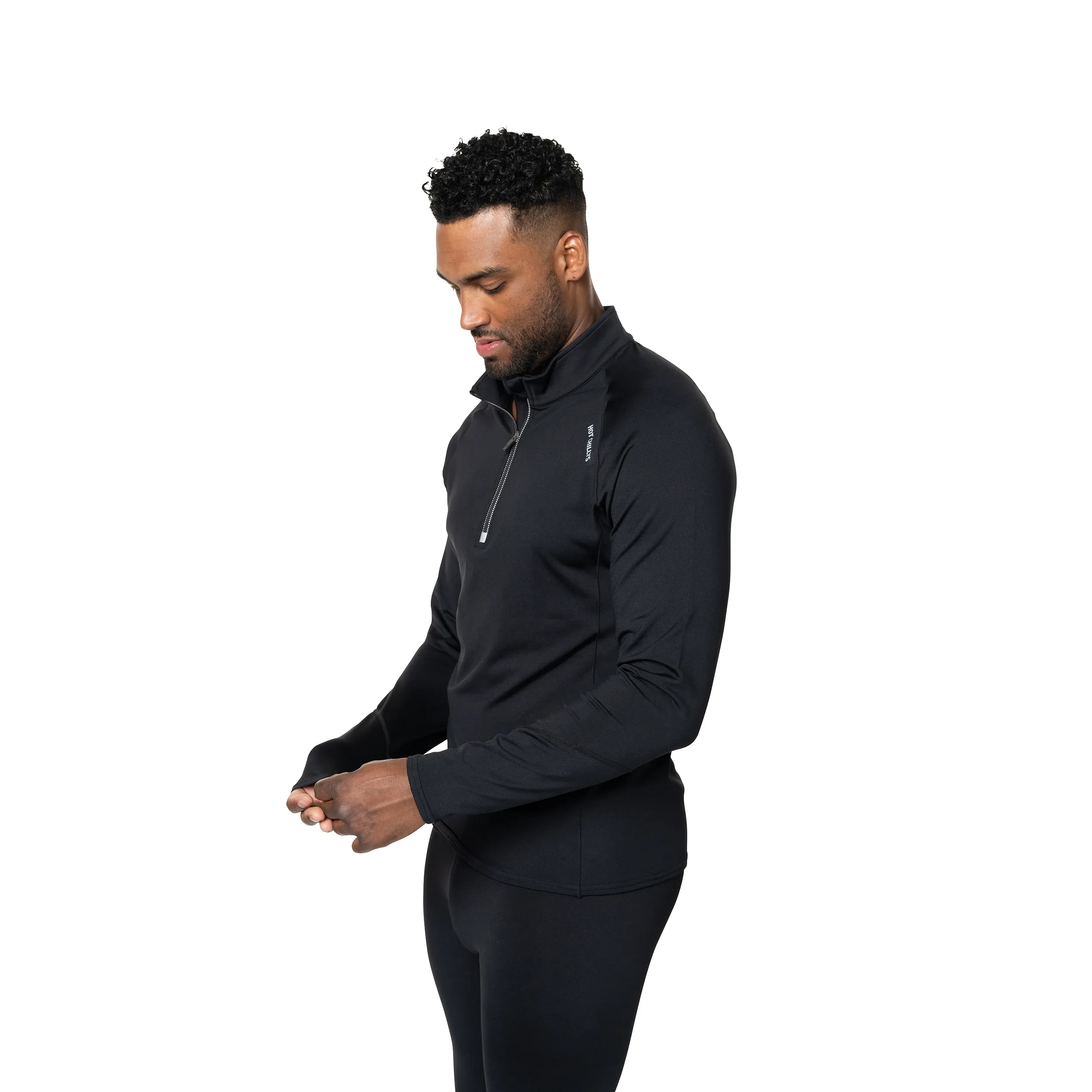 Men's Micro-Elite Chamois Zone Zip-T - Black/Black