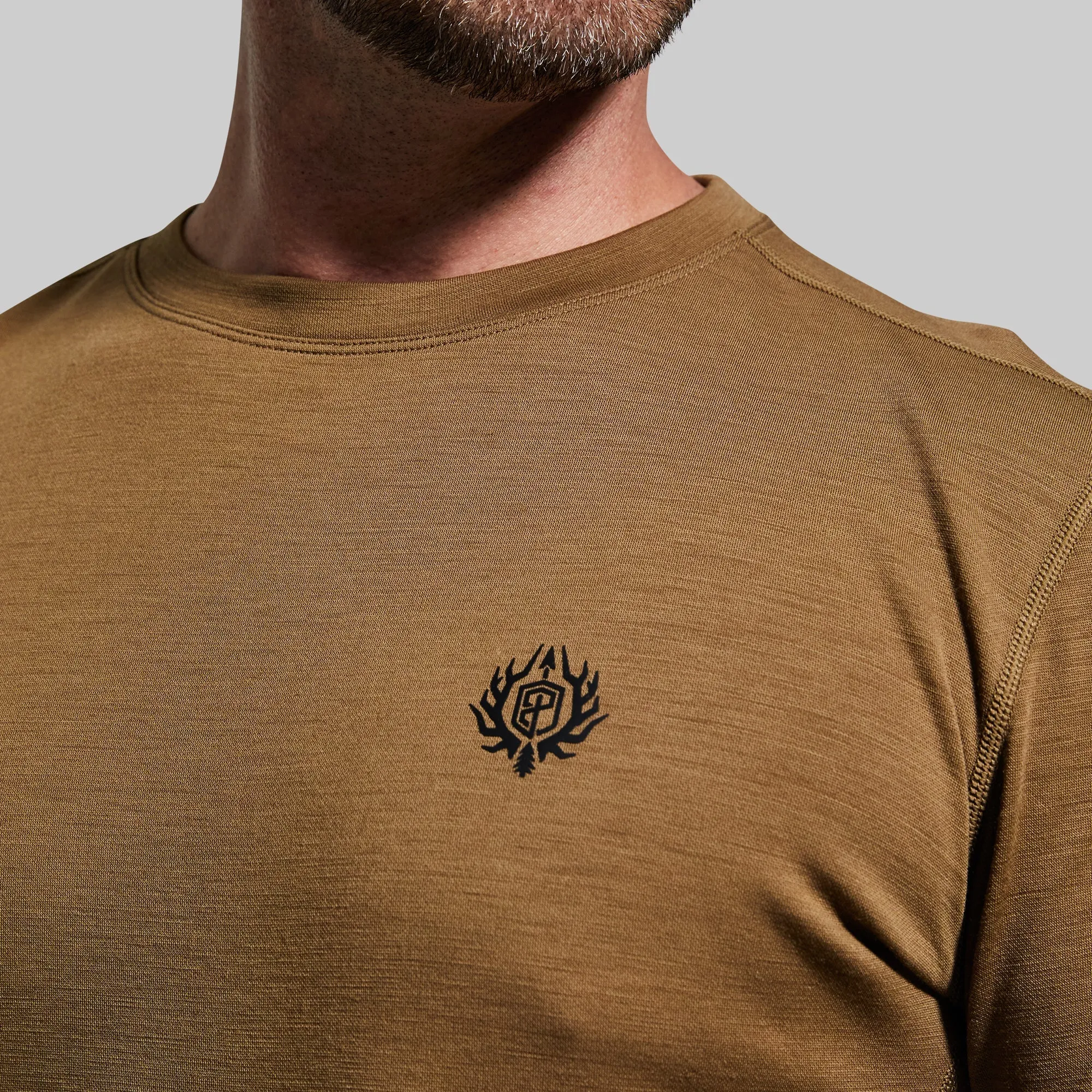 Men's Ridgeline Heavy Base Layer Top (Coyote Brown)