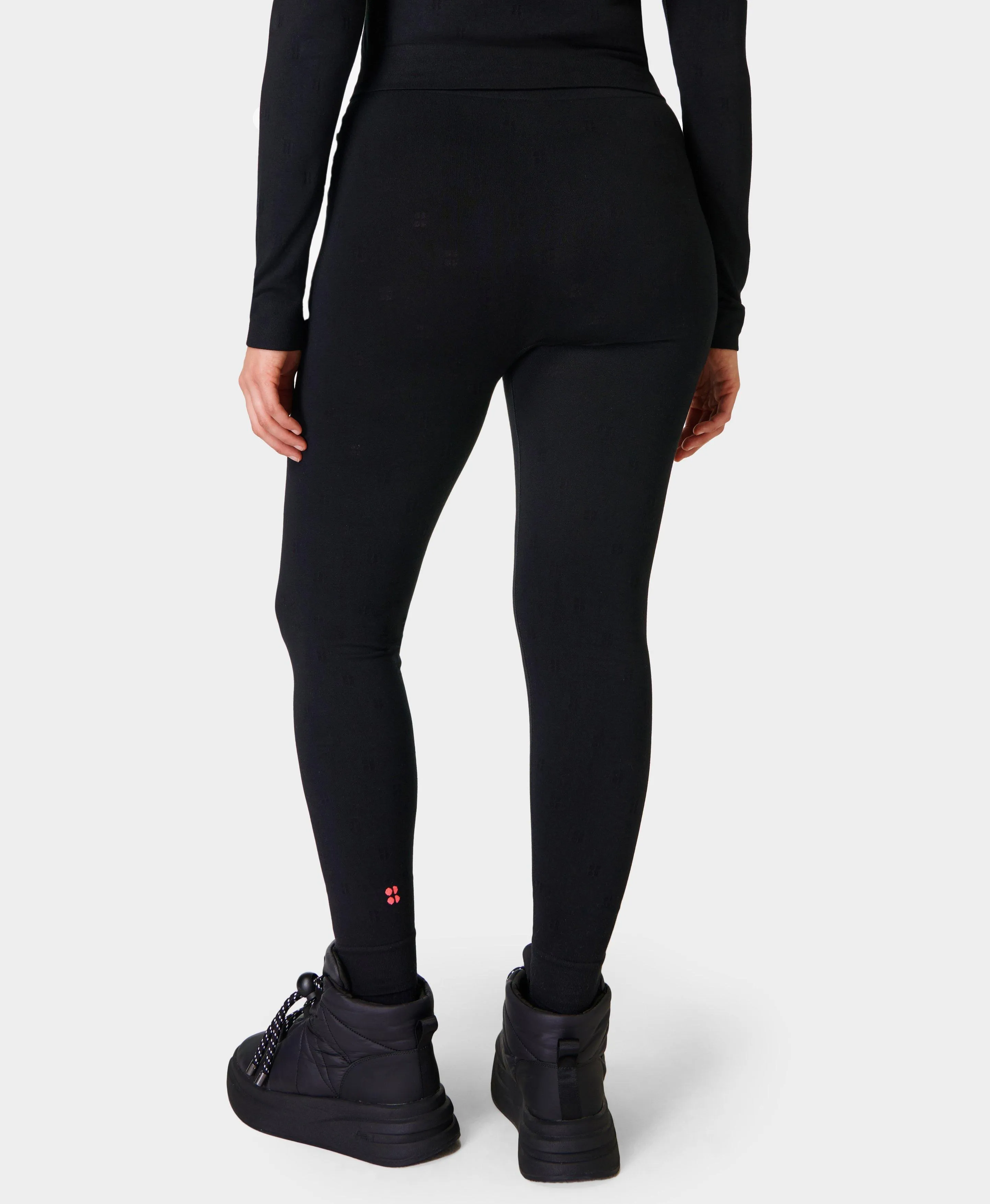 Modal Dot Jacquard Base Layer Sb6853 Black