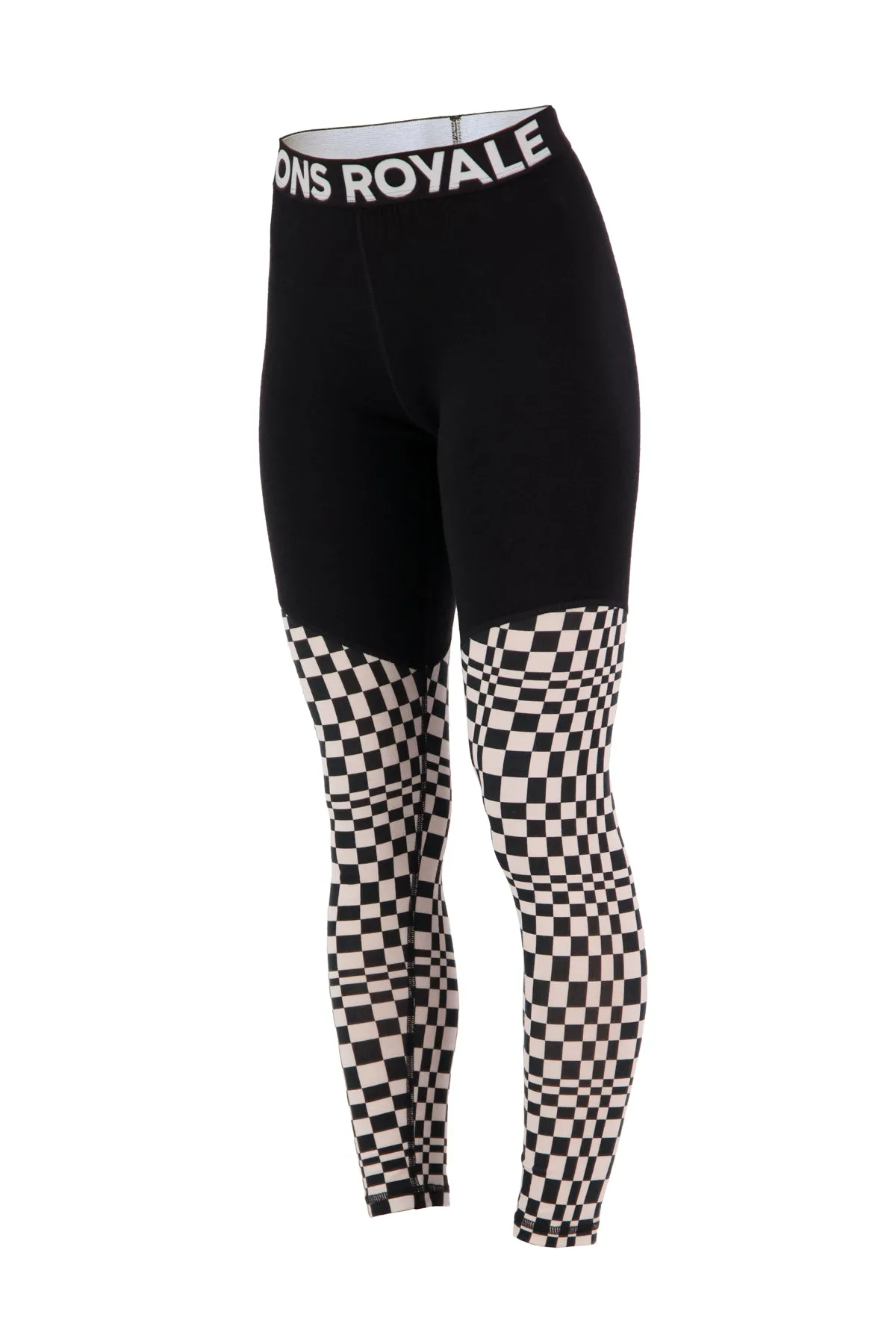 Mons Royale Cascade Flex 200 Legging Womens Checkers