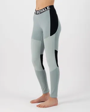 Olympus Merino Base Layer Legging - Glacier / Dew / Black