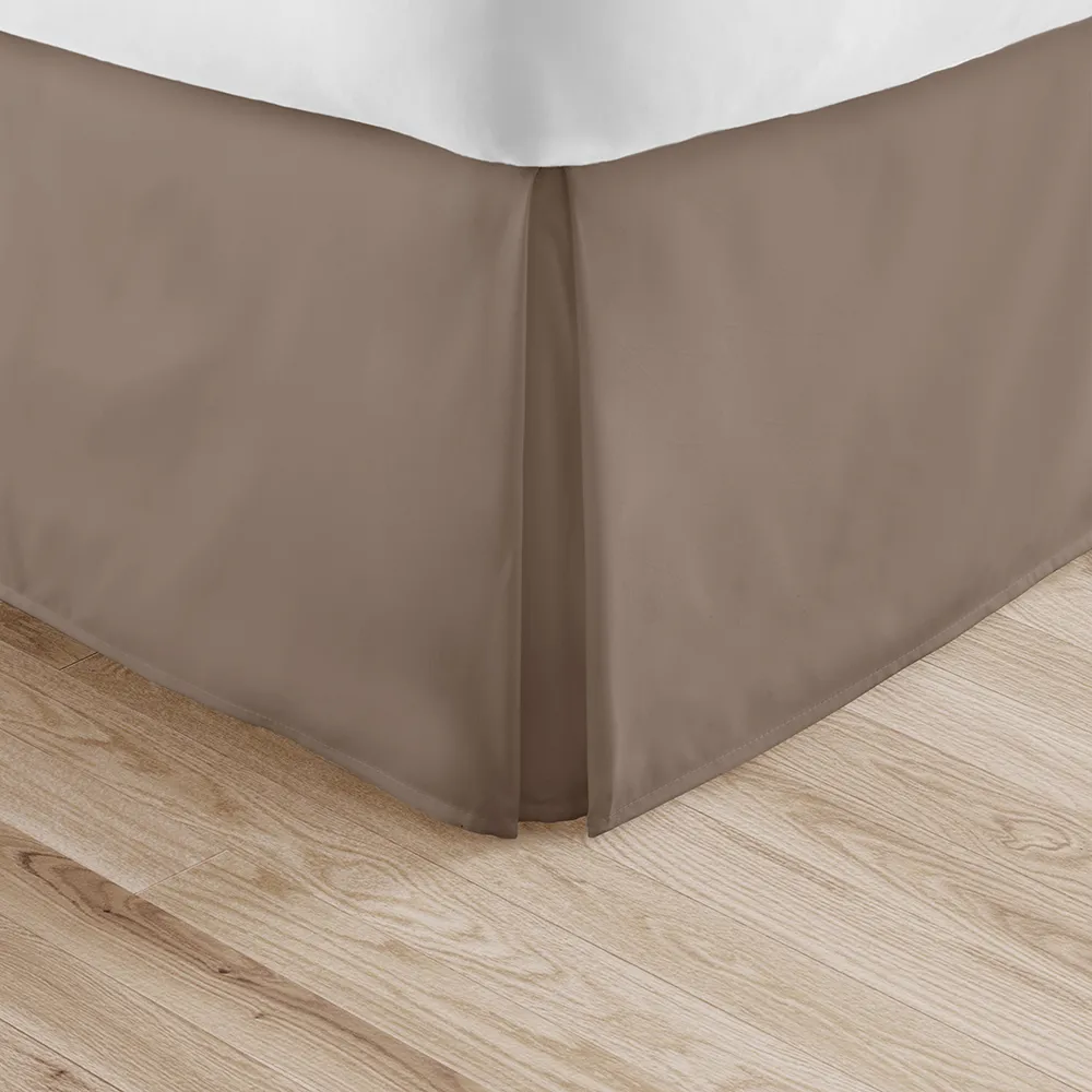 Pleated Dust Ruffle Bed Skirt