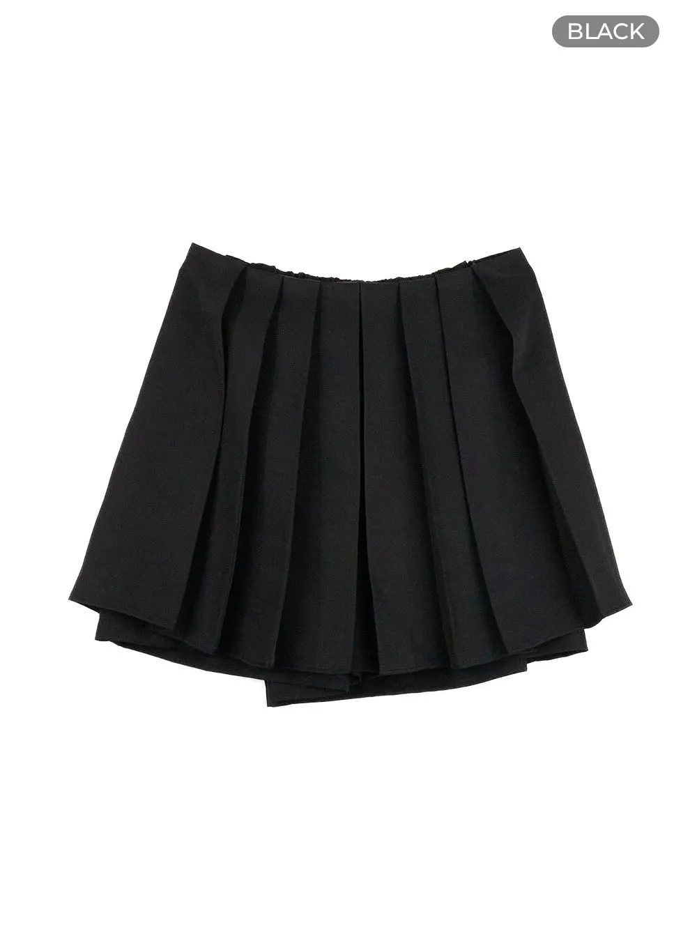 Pleated Mini Skirt OL411