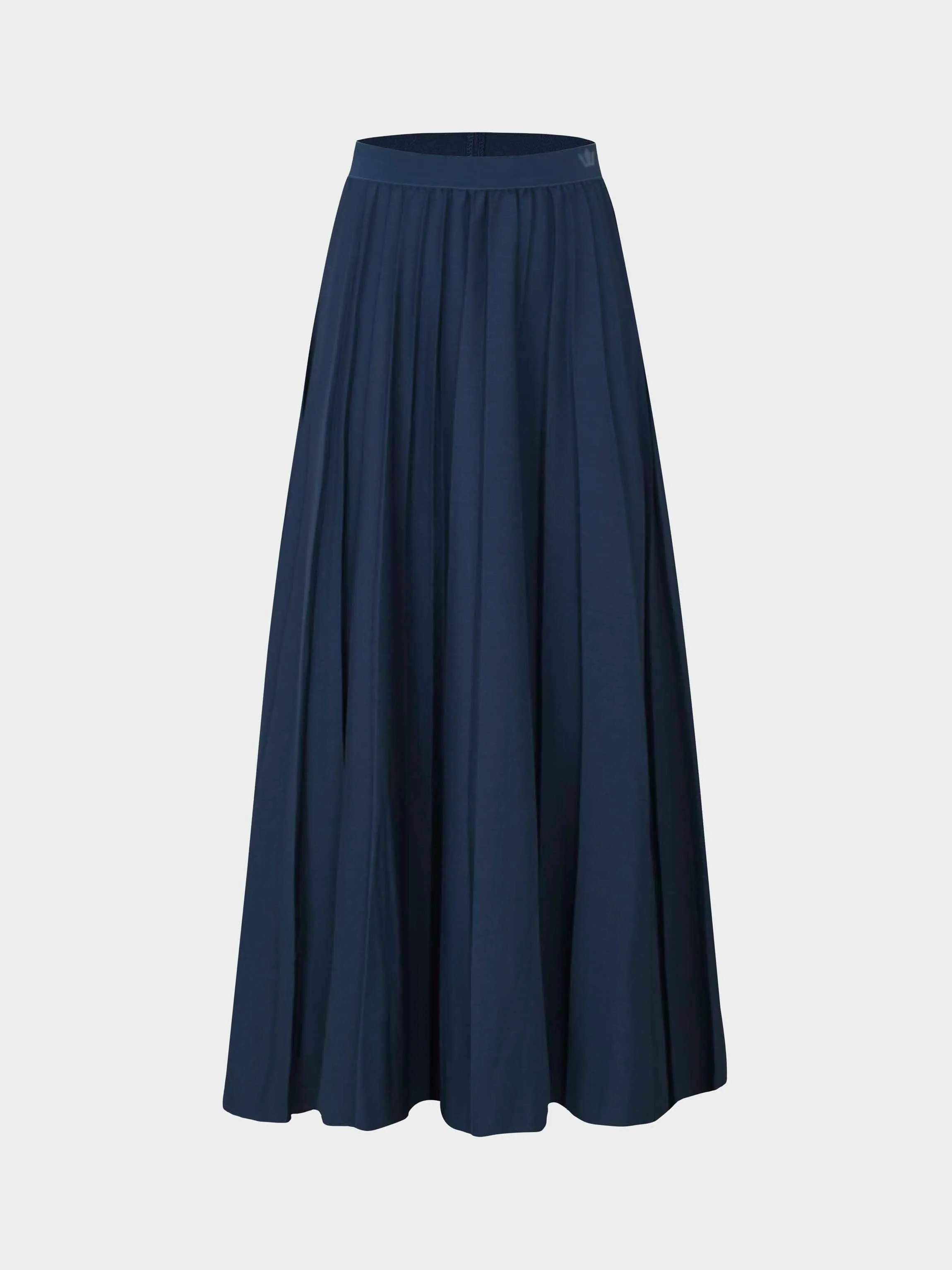 Pleated Skirt 35"-Mallard Blue