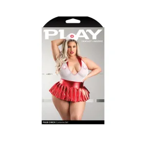 Pulse Check Nurse Costume Set 3X/4X