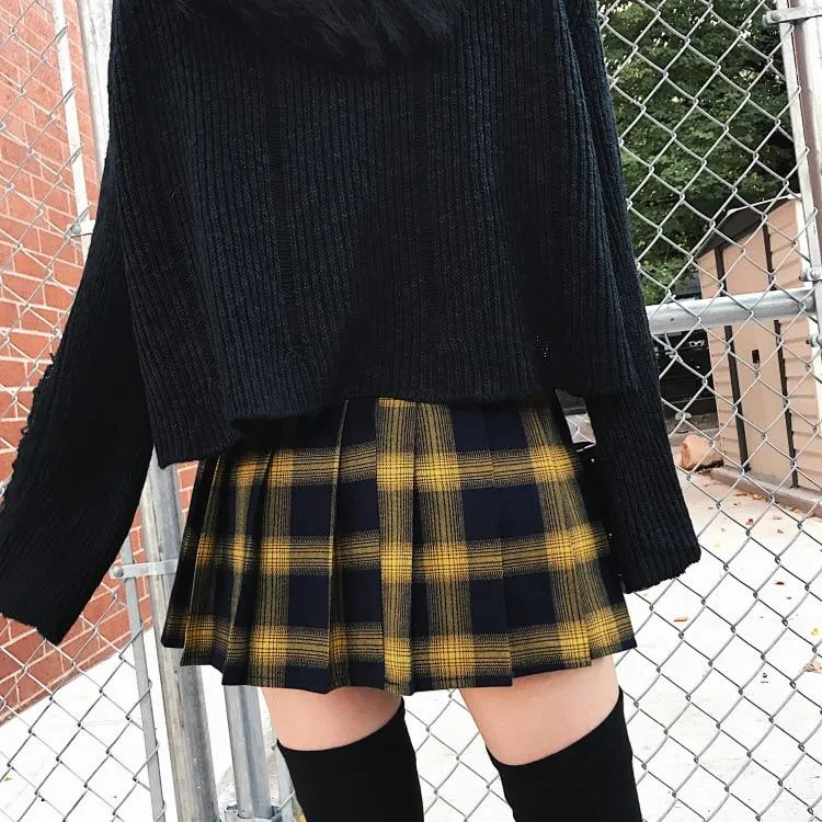 Punk Princess Pleated Skirt