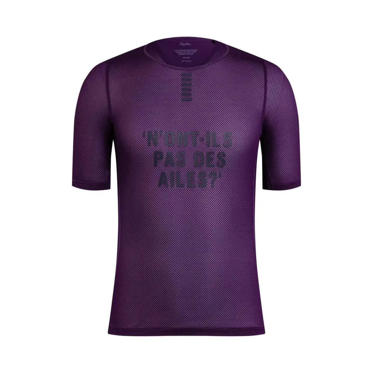 RAPHA Pro Team Base Layer Short Sleeve - BBC Purple