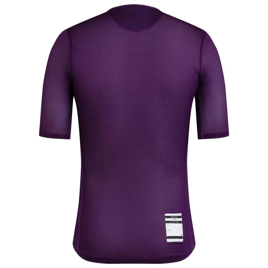 RAPHA Pro Team Base Layer Short Sleeve - BBC Purple