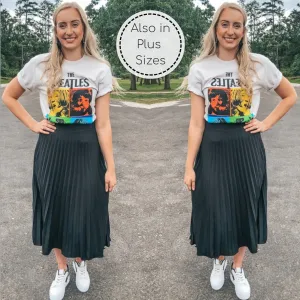 Reasons Why Pleated Midi Skirt in Black