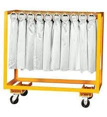 Rolled Table Skirt Cart